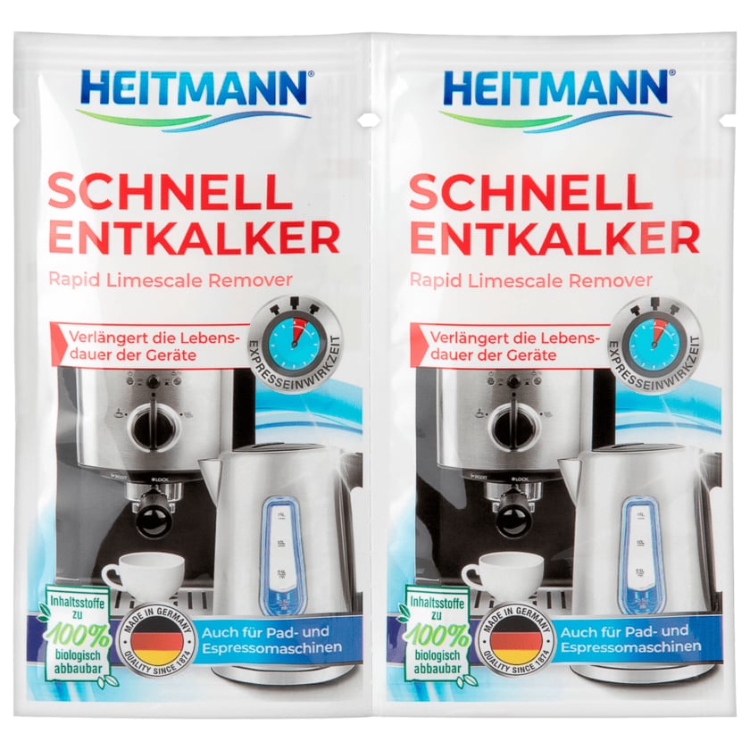Heitmann Schnell-Entkalker 2x15g